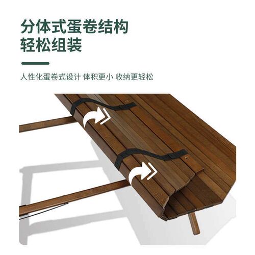 Outdoor Camping Octagonal Folding Table Folding Table and Ch