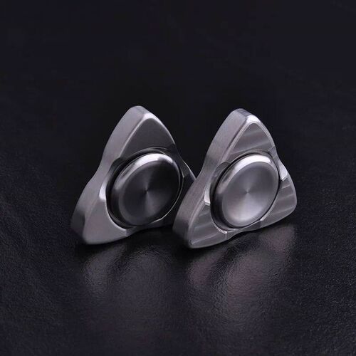 Stainless Steel Triangle Fidget Spinner Metal Hand Spinner A