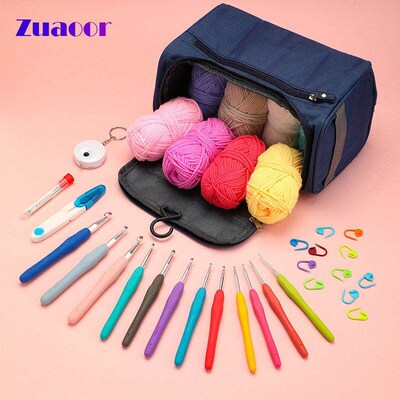 Novice  crochet 29 pchs suit hand knitting tools suit