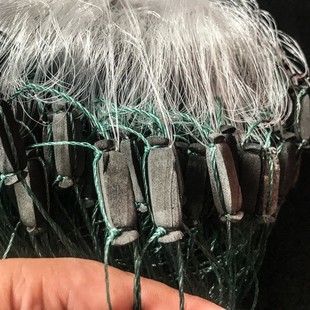 加粗丝粘网鱼网丝网三层单层抓大鱼网沉网挂网 大鱼不断丝