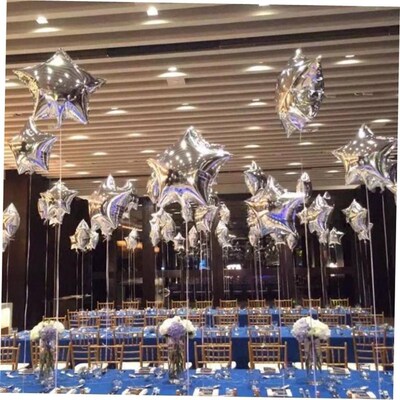 18inch heart star foil balloon Party birthday balloons 气球1