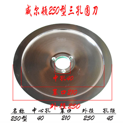 刨肉机圆刀片半自动羊肉卷切片机刀片切肉机刀盘配件