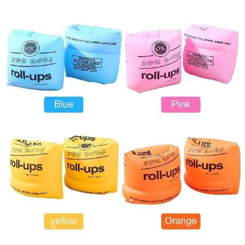 Thicken Adult Kids Swimming Inflatable Armbands Swim