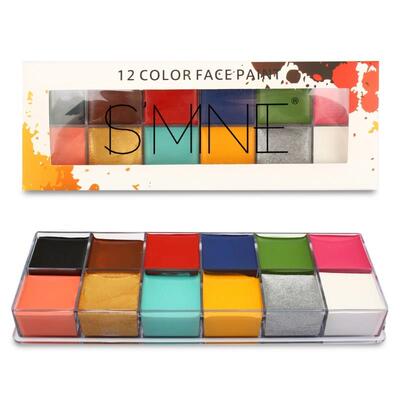12 COlOrS FACe BOdy PANTNg ArT NON TOxC SAFe Ol PANT HA