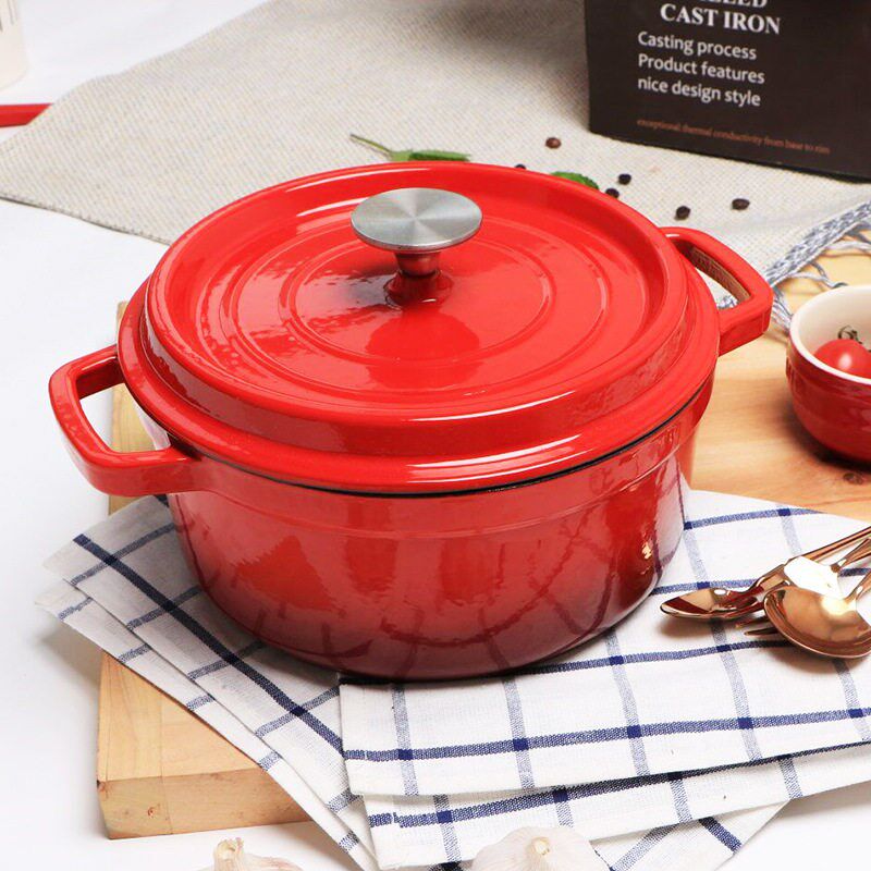 Pot Cast Iron Pot Thickened Stock Pot Enamel Pot Manufacture