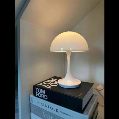 Danish mushroom table lamp Nordic modern high-end atmospheri