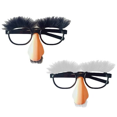 Halloween Disguise Glasses And Mustache Funny Adult Big Nose