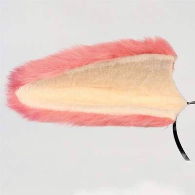 Genshin Impact Yae Miko Headband Cosplay Plush Fox Ears Hair