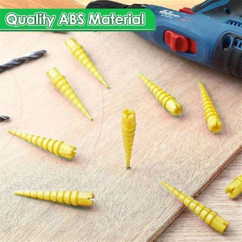 10 Pcs Wood Anchor, Stripped Screw Hole Repair Kit, Fixing - 实物图