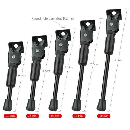 Kids Bike Kickstand Parking Stand Foot Brace Children Bicycl