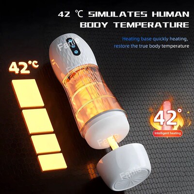 Automatic Sucking Masturbator for Men Pocket Pussy Penis