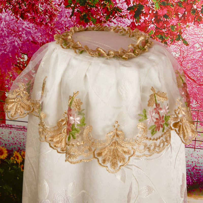 杆家用挂烫机防尘罩单杆宫廷风衣架圆柱烫熨斗贡缎布艺定制尺,收纳整理,电扇/风扇防尘罩,淘宝优惠券,粉丝福利购,淘宝优惠卷