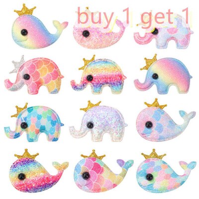 Small Animal Whale Elephant Crown Children's Hair Cl