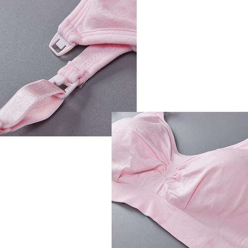 Maternity Bras White Wirefree Nursing Bra Pregnancy Clothes