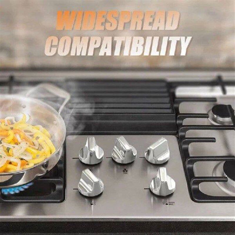 BAAG-W11366438 Stainless Steel Gas Stove Knob Replacement