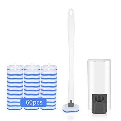 SETREX 60 Counts Wand Refills WithToilet Bowl Wand Sets D
