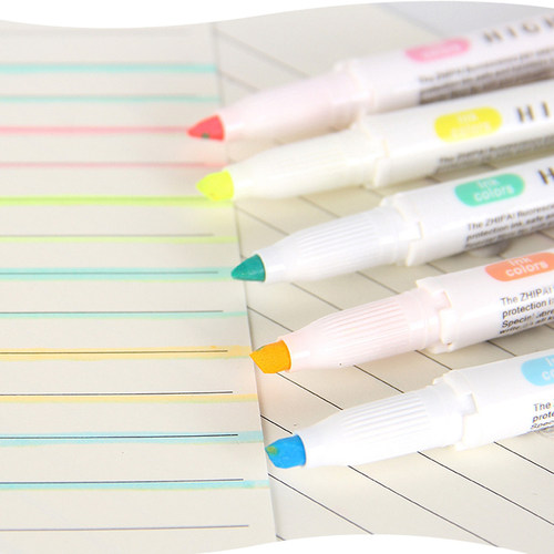 Mild liner Highlighters Pens Art Marker Japanese Stationery