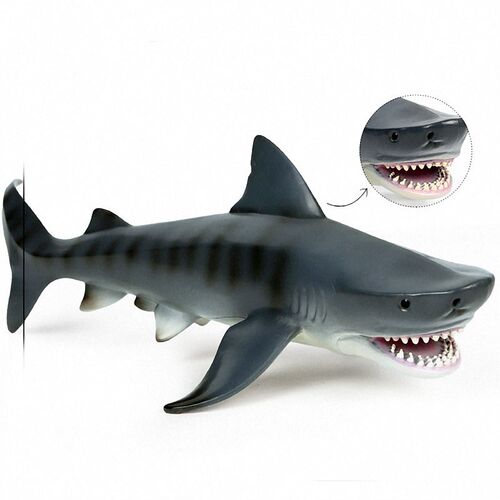 Simulation Marine Life Animal Model Toy Megalodon Whale