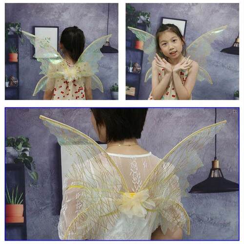 Halloween Cosplay Fairy Angel Wing Insect Theme Costume Dazz