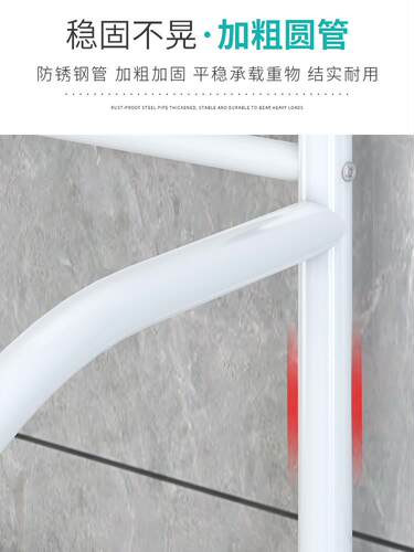 Kitchen storage rack bathroom Shelf Trolley iron shelves跨境