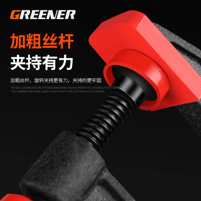 强力木工夹f夹固定器夹子g字夹快速F型夹具夹紧器重型拼板夹工具