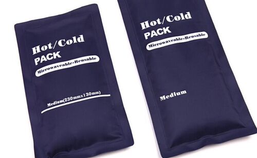 New 5pcs Durable Reusable Hot Cold Ice Heat Gel Pack Pad