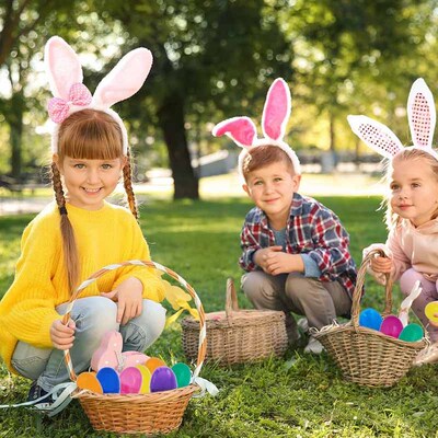 500pcs Easter eggs Fillable Easter decorations Hunting eggs