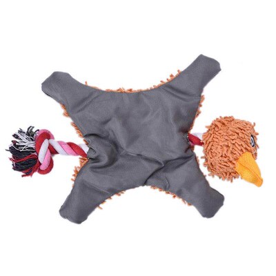 Pet Dog Squeaky Toy Durable Cute Papa Duck Making Sound Plus