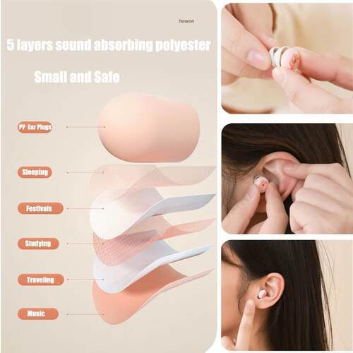 Ear Plugs Sleeping Noise Cancelling Suitable with Small Ear