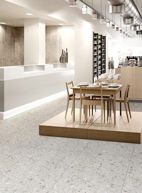 仿古彩色水磨石瓷砖00x00哑光地砖灰色饭厅防滑客厅阳台地板砖