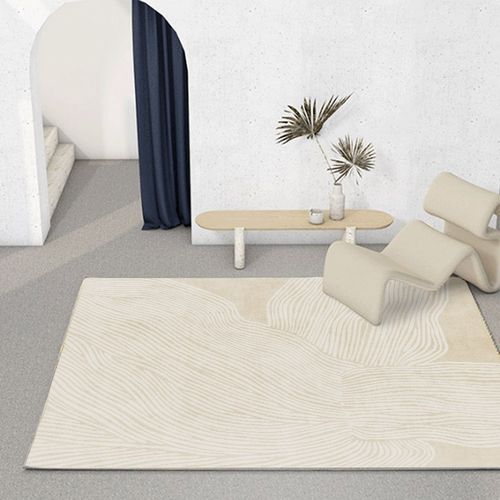 地毯奶油风客厅家用茶几房间卧室床边毯加厚免洗沙发仿羊绒地垫