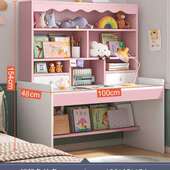 卧室小经济学生书桌书架电脑桌家用实用学生桌椅写字学习桌带