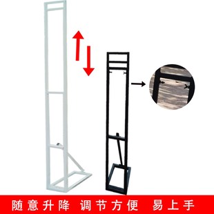 可升降KT板婚庆背景架铁质角度可调人像架人像立牌立人支架子加厚