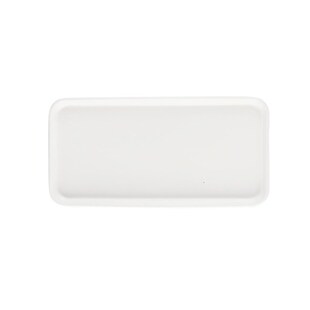 面包烤盘土司片寿司三文鱼平盘小长方形盘子陶瓷托盘西餐盘高级感