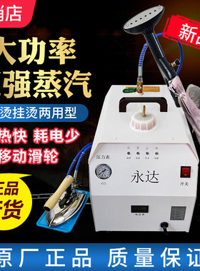 永达3500瓦自带水箱拉杆式全自动节能锅炉烫斗蒸汽挂烫机窗帘熨斗