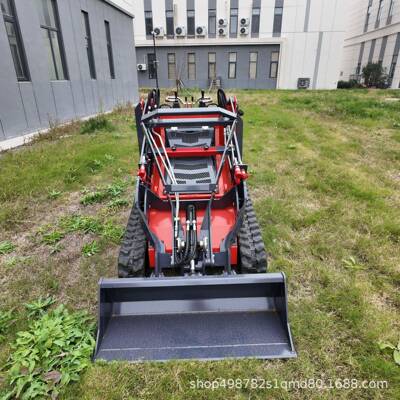 抗扎耐磨履带滑移装载机适应碎石工地野外复杂路况稳定行走作业车