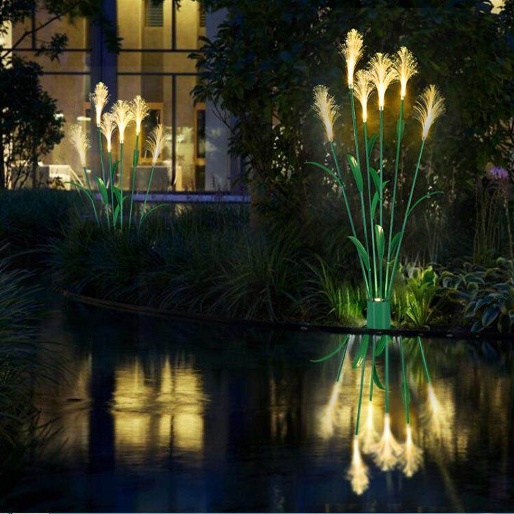 led户外光纤芦苇灯芦苇灯庭院草坪灯公园亚克力别墅灯户外造型灯,家装灯饰光源,草坪灯,淘宝优惠券,粉丝福利购,淘宝优惠卷
