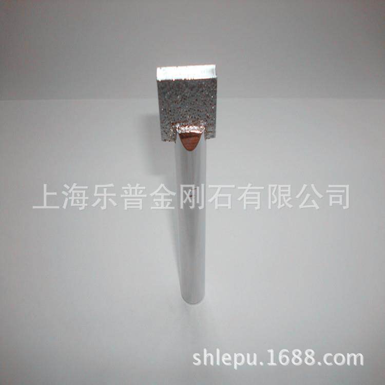 生产天然金刚石铲式金刚笔 手握T型台式砂轮修整笔(20*20*5)