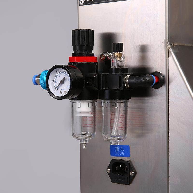 立式灌装机单头液体膏体灌装机半自动活塞式灌装机可定 做316L