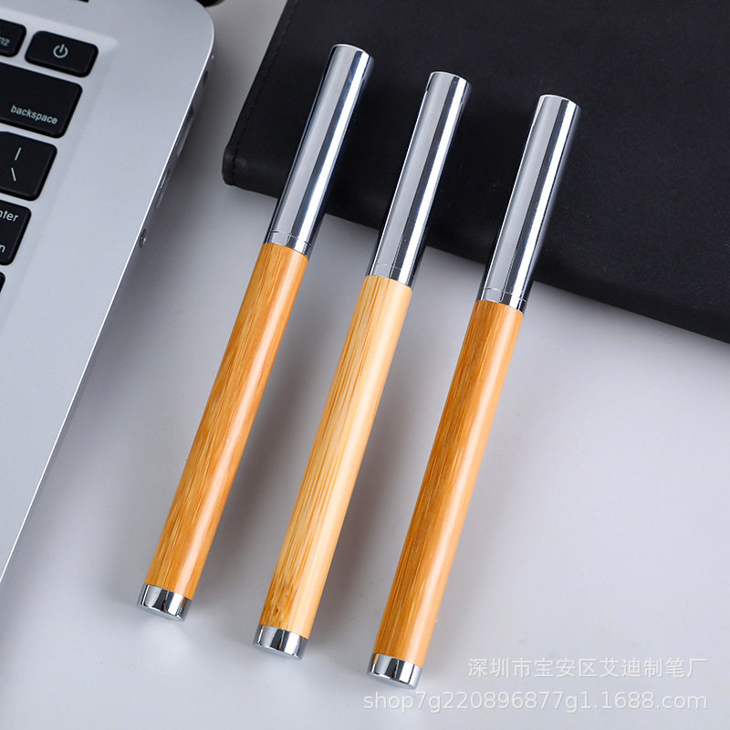 创意竹木签字笔钢笔毛笔式一体水笔木制商务笔激光logo宝珠笔,文具电教/文化用品/商务用品,宝珠/走珠/签字笔,淘宝优惠券,粉丝福利购,淘宝优惠卷