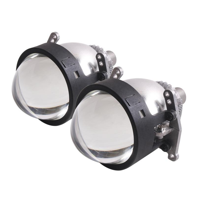 三为车灯新品3寸H9无损led双光透镜大灯55-65w 5500k汽车透镜大灯