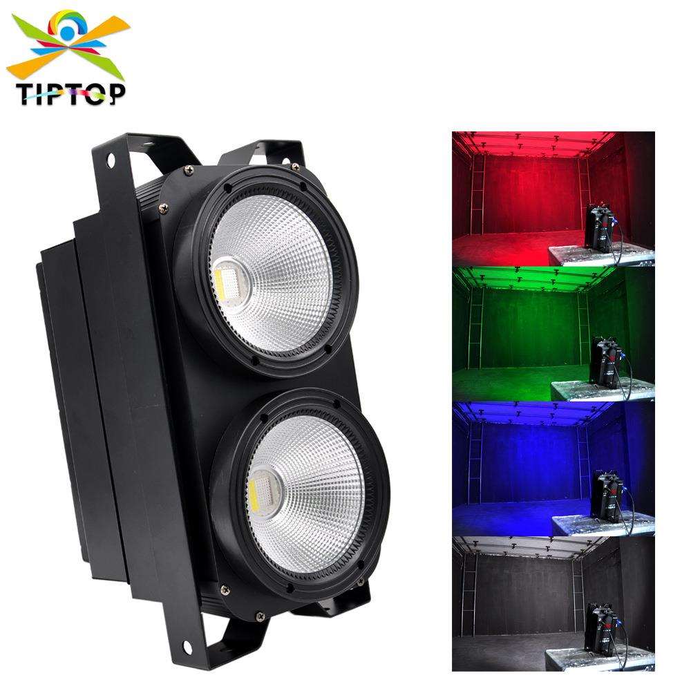 TIPTOP2眼不防水观众灯2颗COB四色五色六色灯珠拼接款机箱单提手