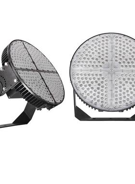 供应新款黑500WLED大功率投光灯外壳套件 泛光灯5050贴片146LM/W