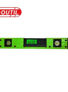 DL400 LCD屏背光 45厘米(18英寸)数显水平尺铝壳铝材水准仪水平尺