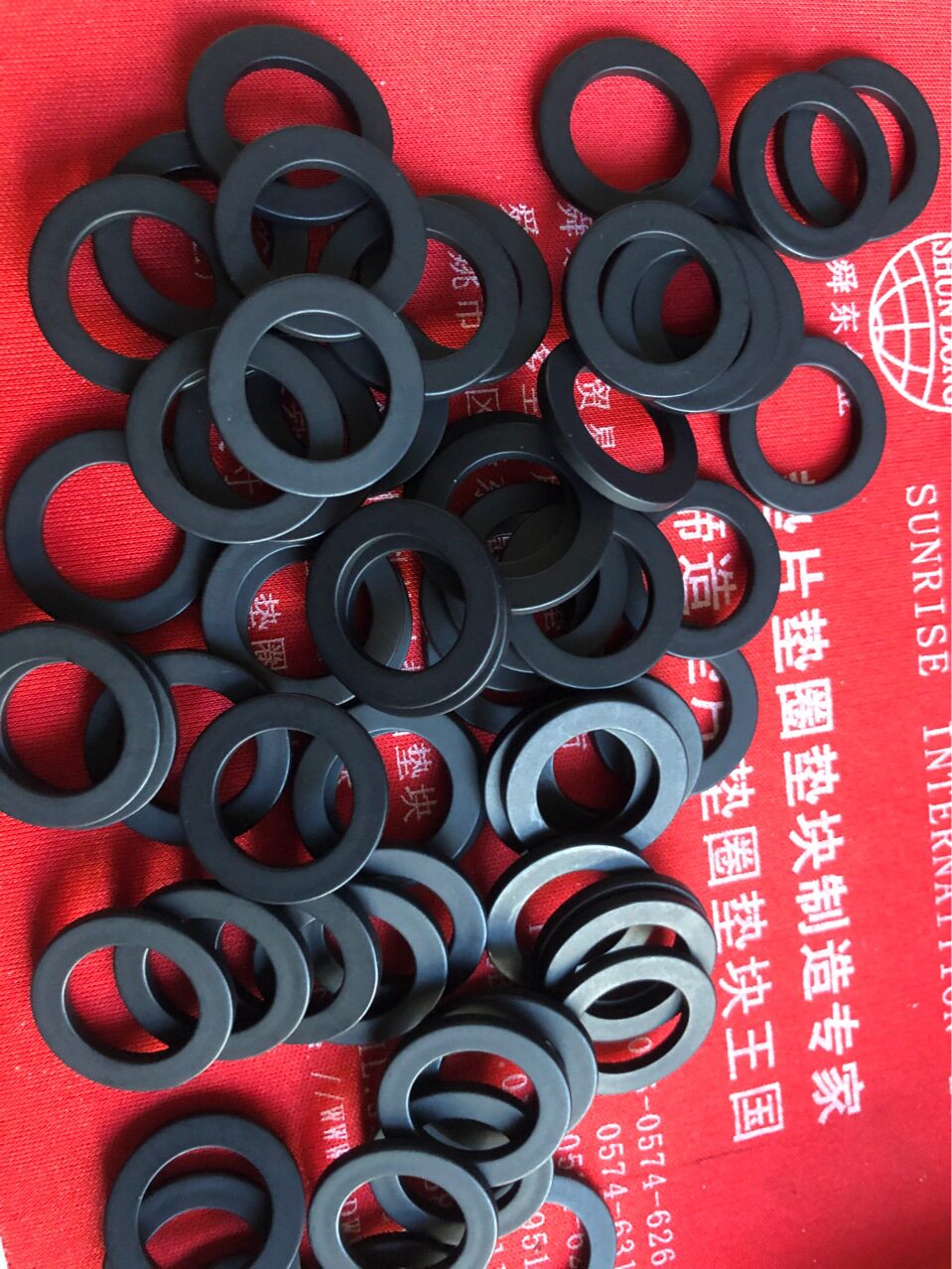 黑色塑料垫片 档案袋 耐磨垫片橡胶垫 自攻螺丝钉盖 内六角螺丝盖