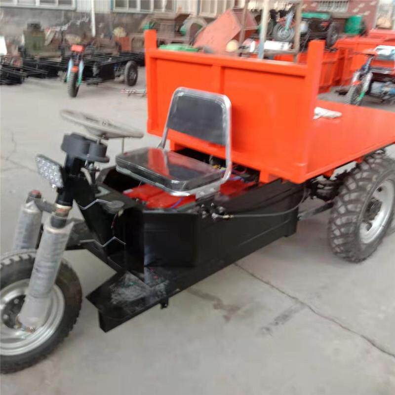 家用电动三轮平板车 小型三轮拉货车 动力 尺寸可按需求加宽加长