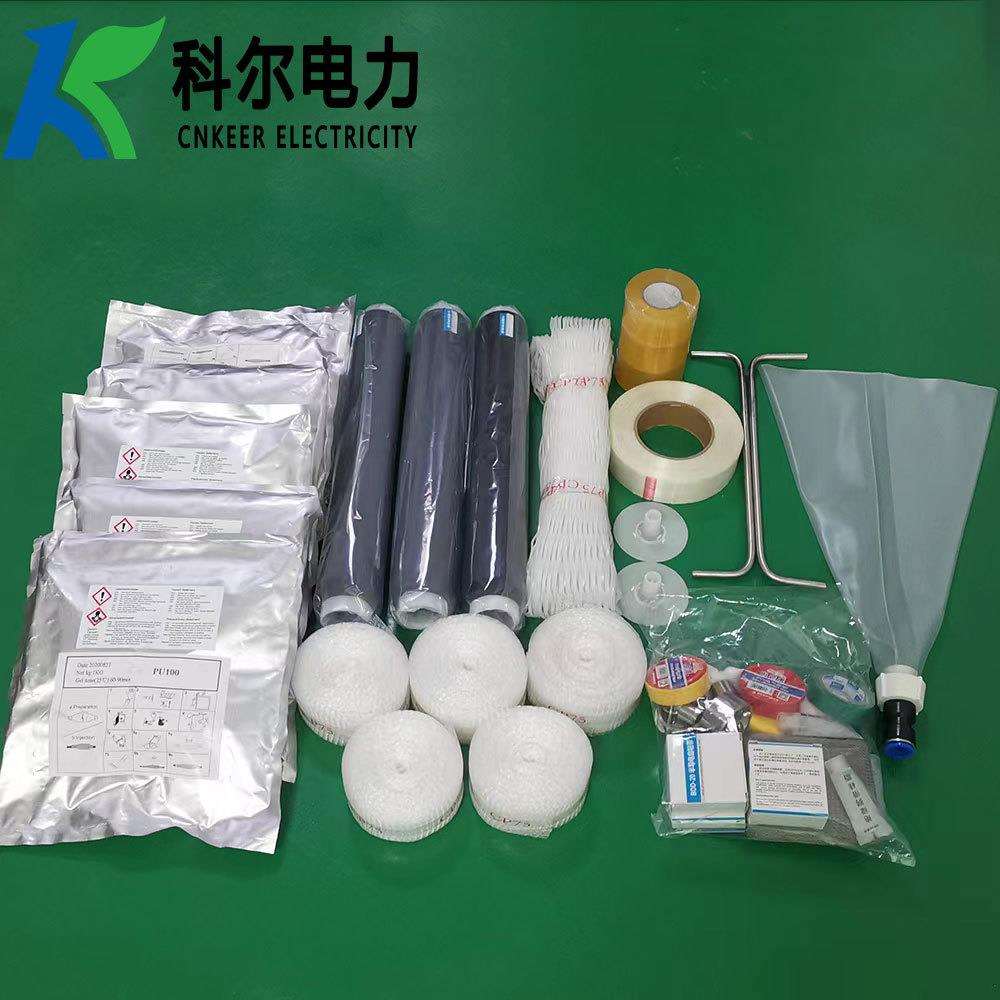 科尔10KV冷缩注胶式中间接头 三芯冷缩中间头 JLS-10-3.1(注胶)