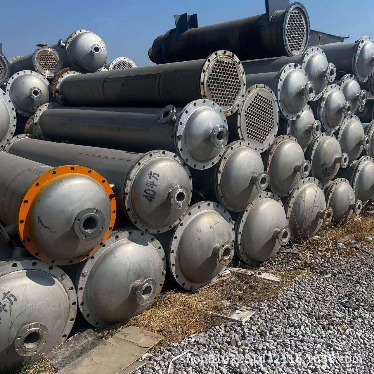 304不锈钢换热器蒸汽对流管式冷凝器化工冷却设备碳钢列管冷凝器,五金/工具,其他机械五金,淘宝优惠券,粉丝福利购,淘宝优惠卷