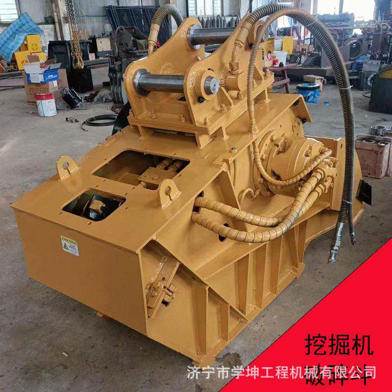挖掘机破碎斗碎石斗颚式破碎斗建筑模板破碎机打石子斗子