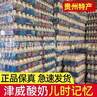 贵州津威酸奶乳酸菌饮料正品精威小瓶儿童饮品整箱特产95ml*40瓶